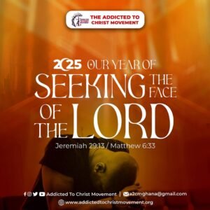 2025: Our Year of Seeking the Face of the Lord